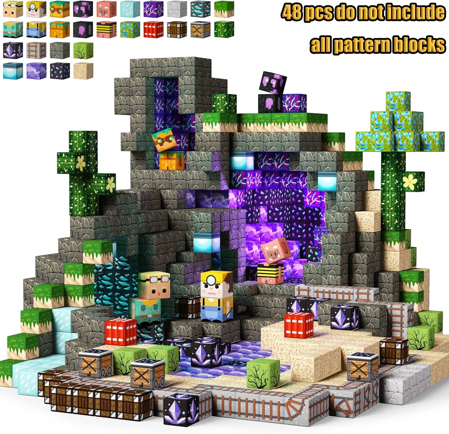 Pixeltopia™ | Univers de Construction Magnétiques pour Enfants