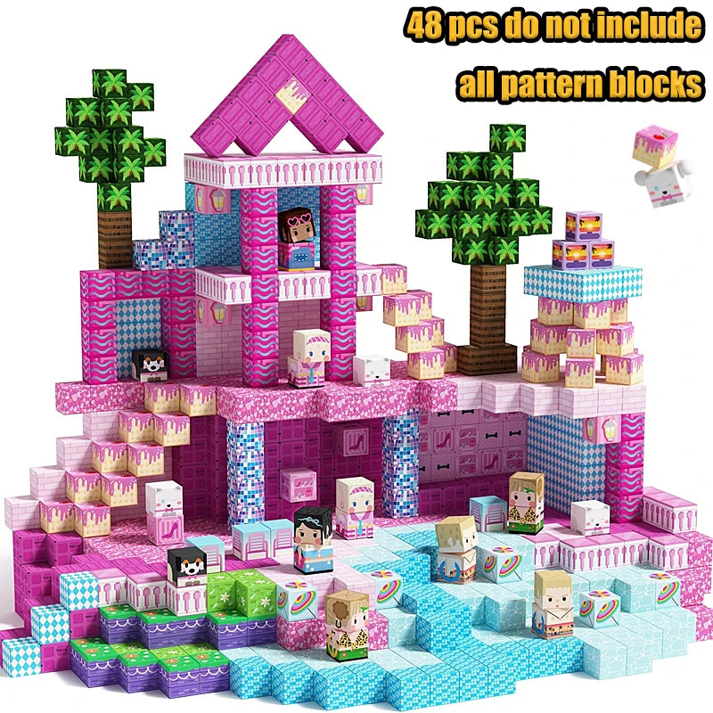 Pixeltopia™ | Univers de Construction Magnétiques pour Enfants