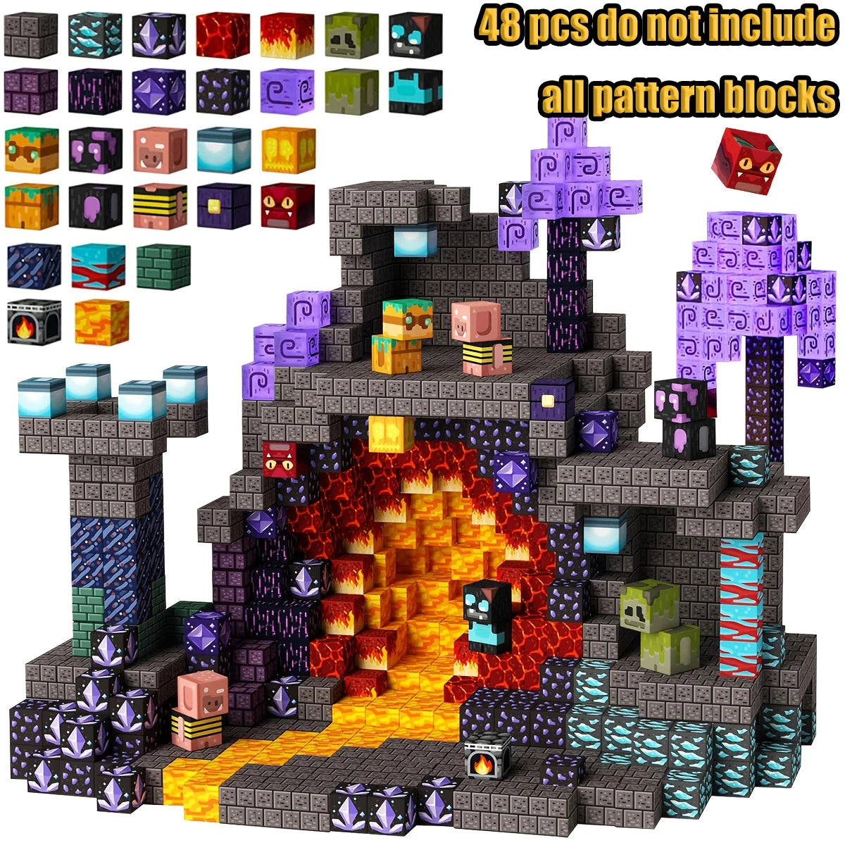 Pixeltopia™ | Univers de Construction Magnétiques pour Enfants