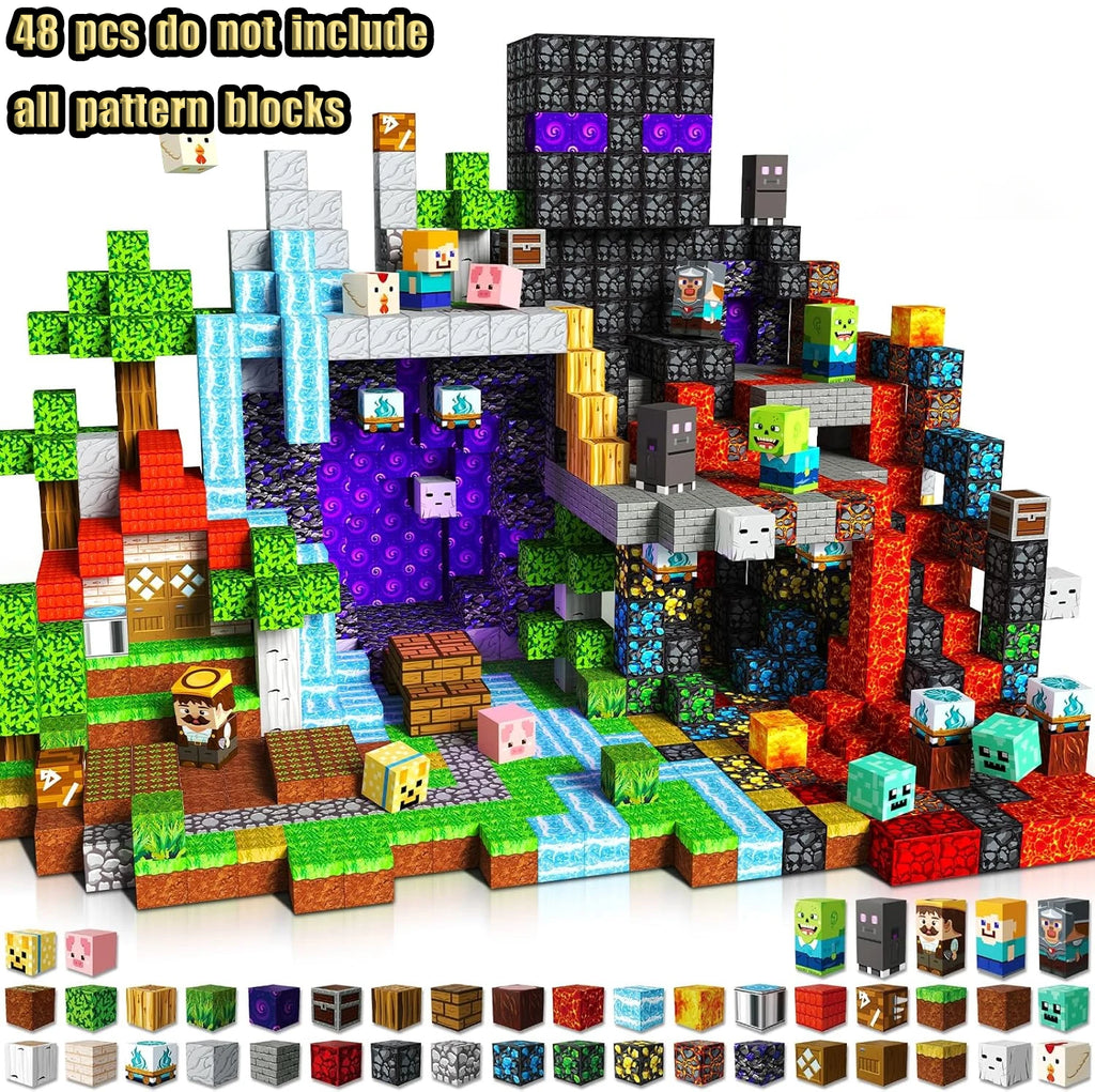 Pixeltopia™ | Univers de Construction Magnétiques pour Enfants
