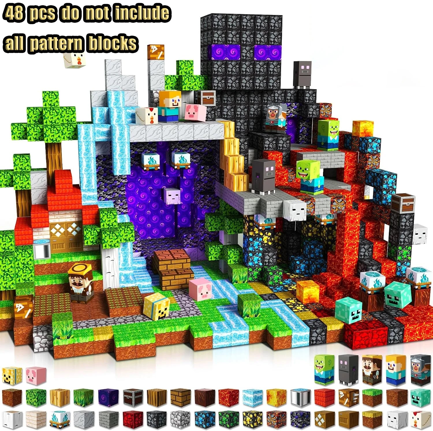 Pixeltopia™ | Univers de Construction Magnétiques pour Enfants